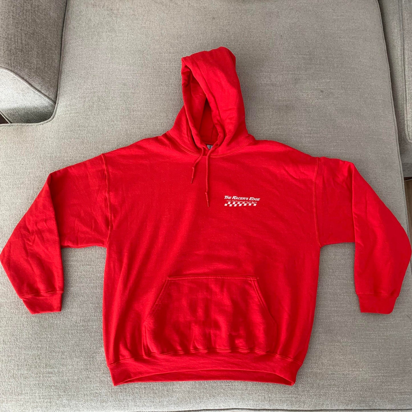 Racer's Edge Shop Hoodie - Red