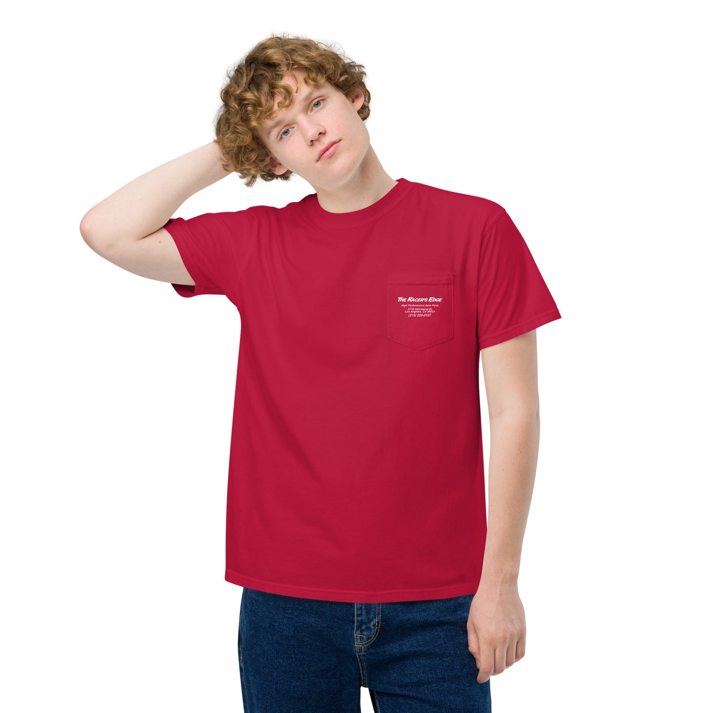 Racer's Edge Shop Tee - Red