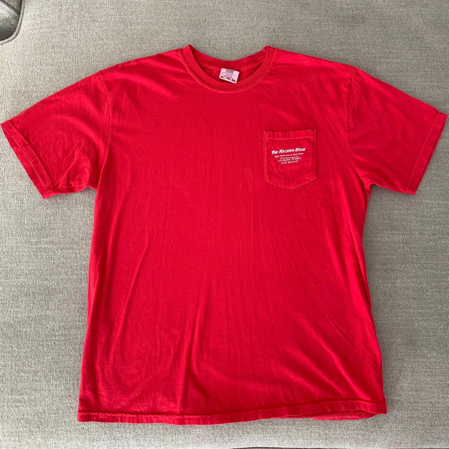 Racer's Edge Shop Tee - Red