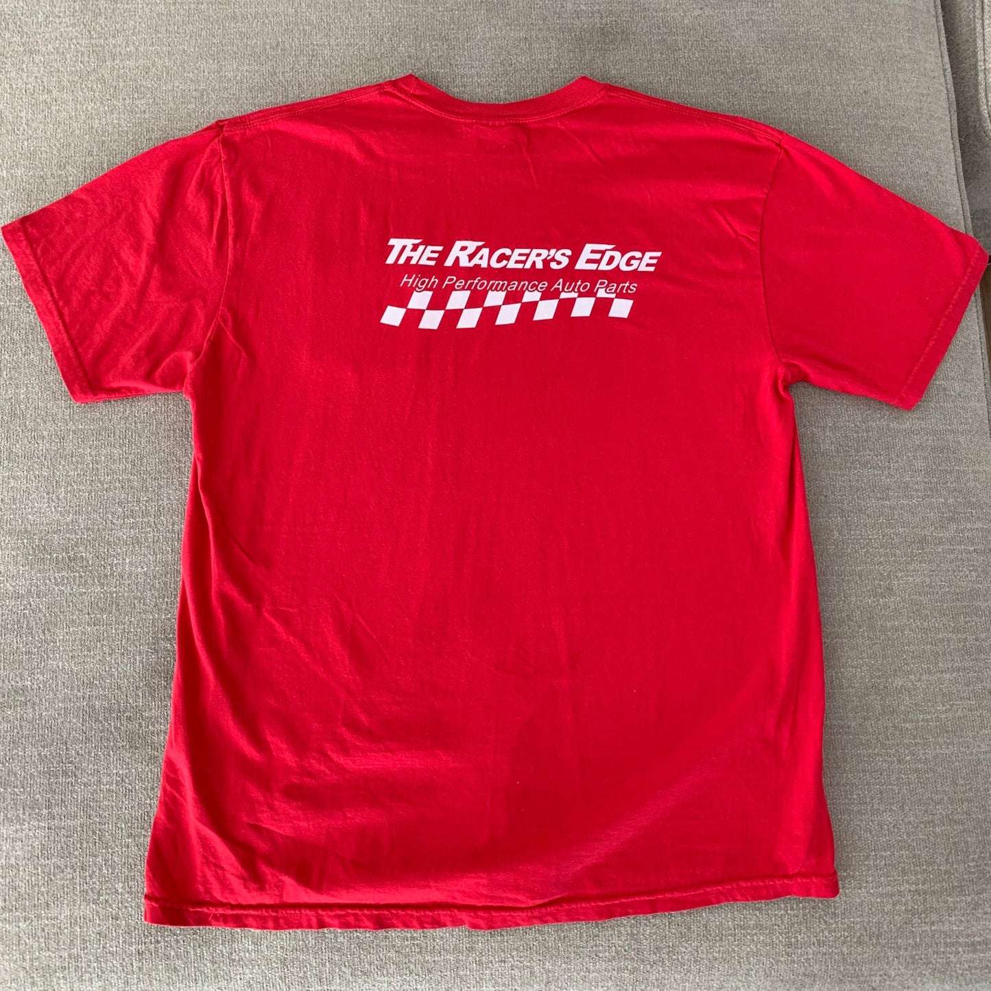 Racer's Edge Shop Tee - Red