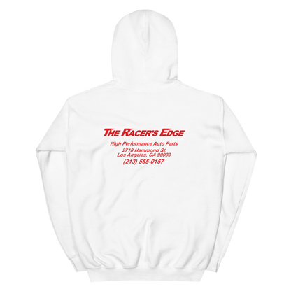 Racer's Edge Shop Hoodie - White